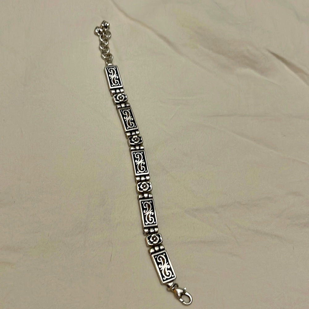 Brighton silver bracelet 8.5 inch